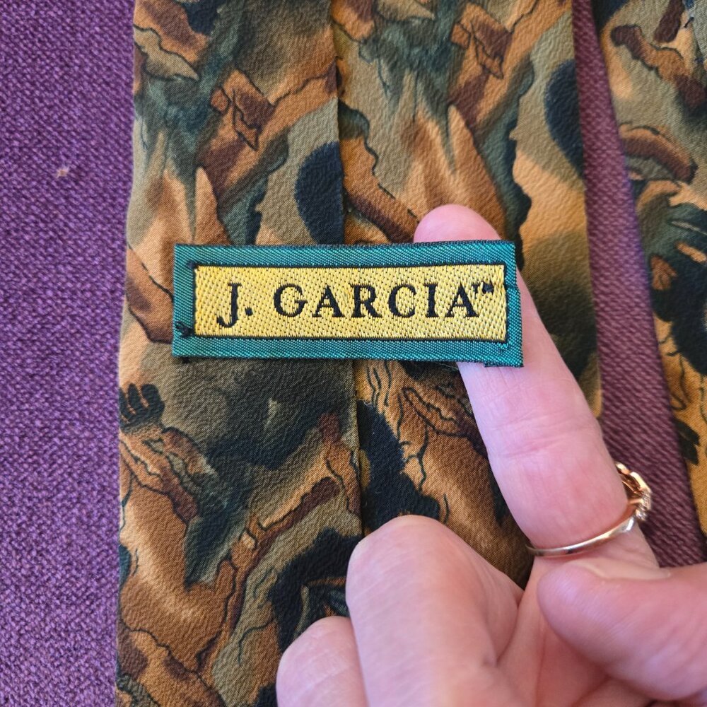 3 for $20: Vintage Jerry Garcia Silk Tie - Picture 3 of 8